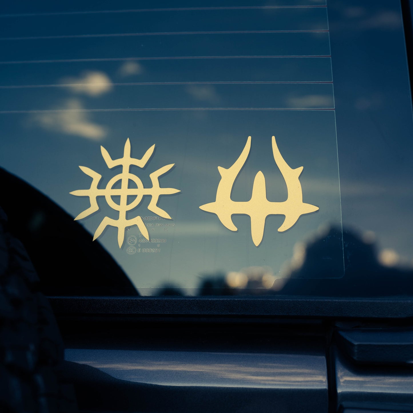 "ORDER OF FIRE SEAL" DECAL