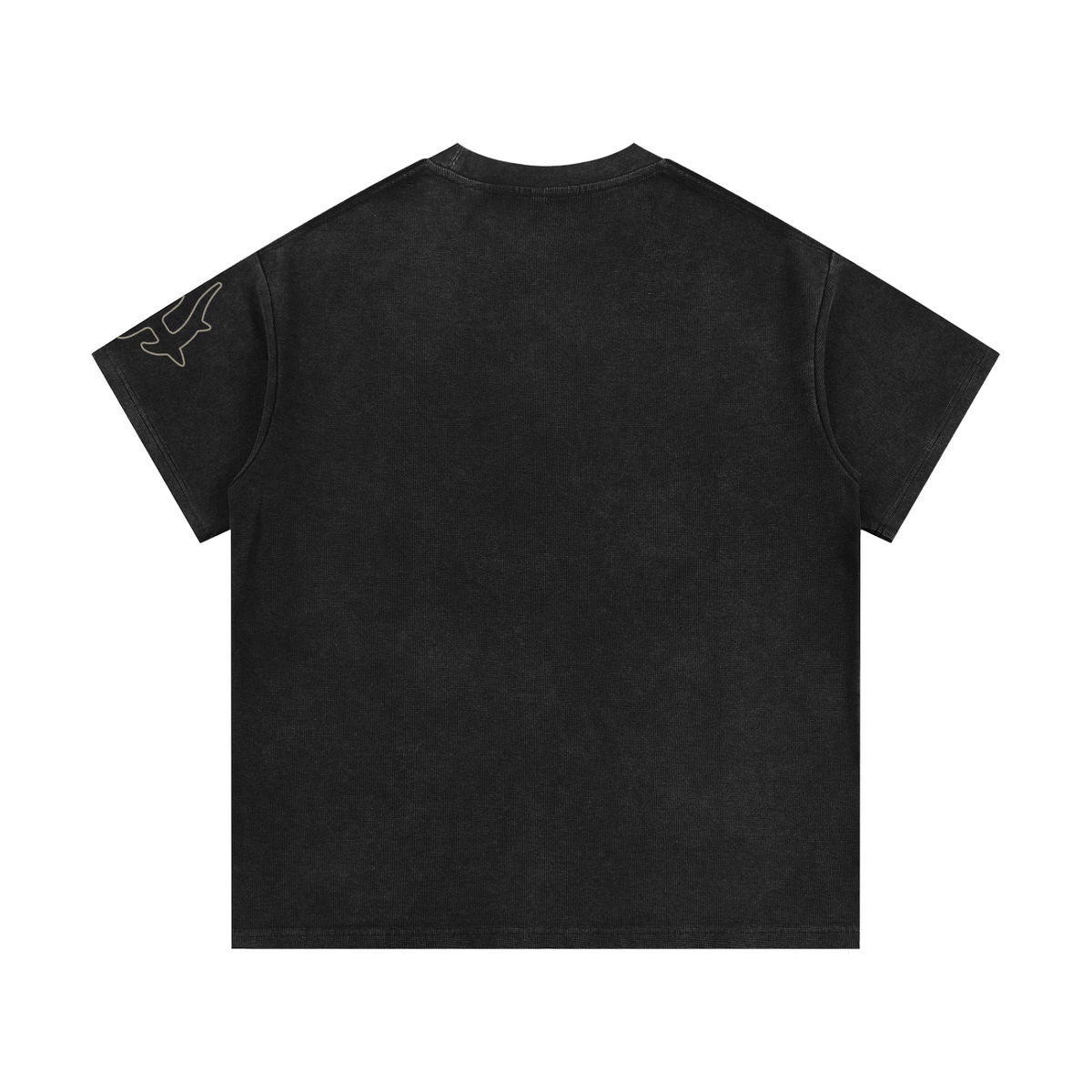 IANVS - Waffle Knit T-Shirt (Medhuvir Black)