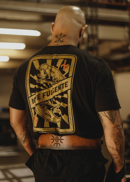 IOVE FULGENTE T-Shirt - Black (Fitted)
