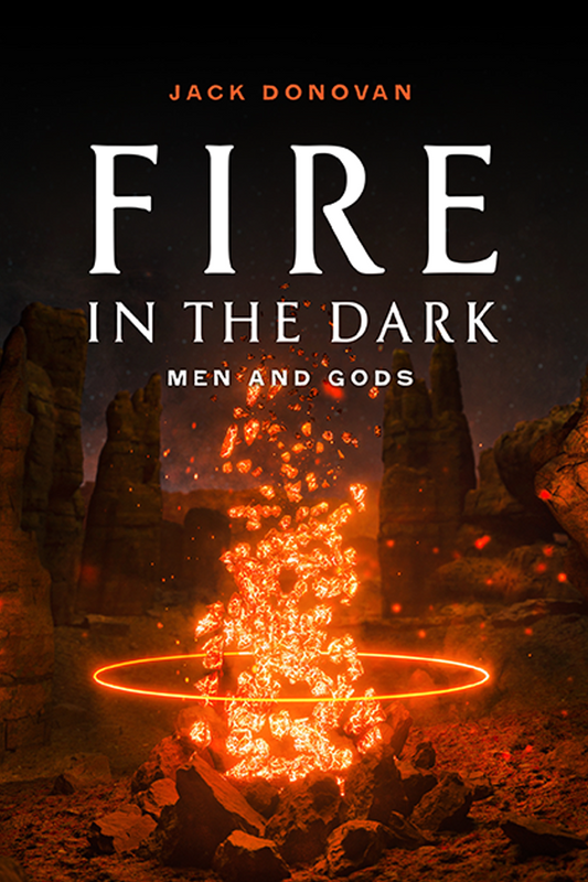 FIRE IN THE DARK - SIGNED PAPERBACK