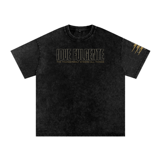 IOVE FULGENTE Snow Washed Oversized T-Shirt