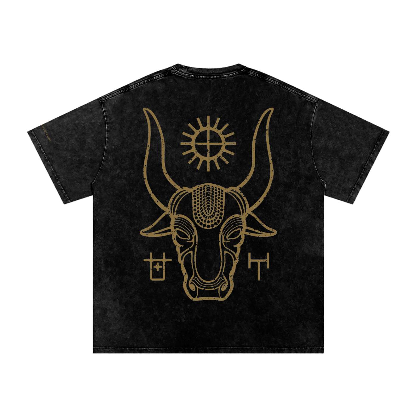 TOROS Snow Washed Oversized Cotton T-Shirt
