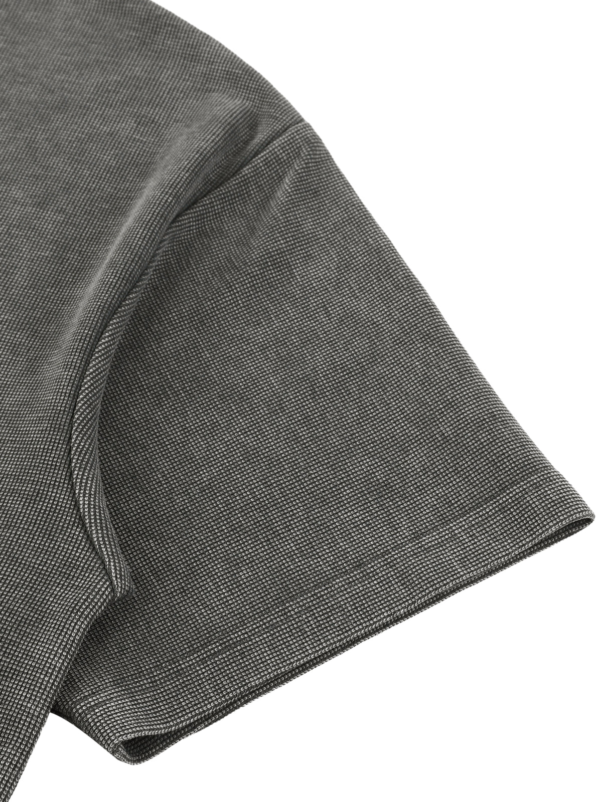 IANVS - Tan Waffle Knit T-Shirt (Khaki)